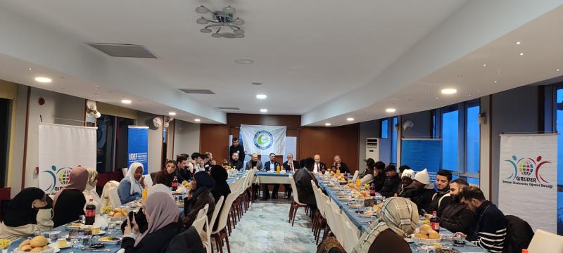 Üniversitemiz Yabancı Uyruklu Öğrenciler İftar Programı